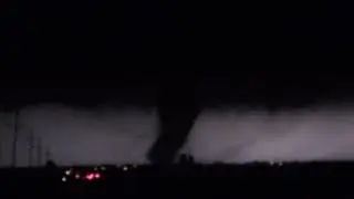 Night time Tornado Manchester Oklahoma April 14th, 2012