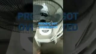 THE PROMAC ELECTRIC FAN SMELLING BURNED