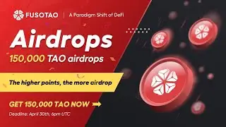 Fusotao Protocol Airdrop? Total Poll : 150,000 $TAO🕹 POLKADOT Network