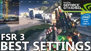 COD MW 3 Zombies on GTX 1050 | Best Settings | FSR 3 | 1080p and 720p | #gtx1050