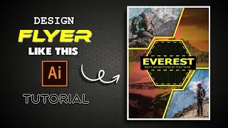 Illustrator Tutorial _ Design POSTER In Adobe Illustrator