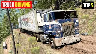 Top 5 Truck Driving Games For Android | Best truck simulator game on Android 2023