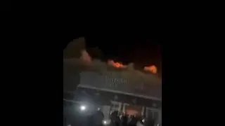 Пожар на  свадьбе в Ираке