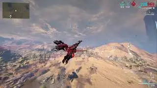 Warframe Уничтожьте несколько турелей Врууш, используя арчвинг, не умерев
