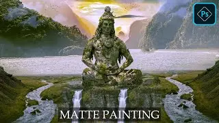 Matte Painting Tutorial Photoshop CC 2020 | Matte painting tutorial Photoshop for beginners