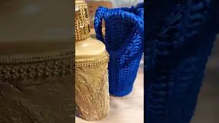 ОФОРМИЛА БУТЫЛКУ ИЗ СКОШЕННОЙ ТРАВЫ И ПОДРУЧНЫХ МАТЕРИАЛОВ