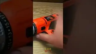 The trick with a pencil and a drill