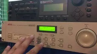 How to chop samples on the akai s2000