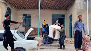 Fatemeh's conflict with her stepmother over selling a washing machine without Amir's permission