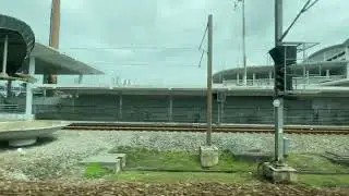 Еду на электричке из аэропорта Куала-Лумпур