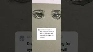 How I draw eyes tutorial 