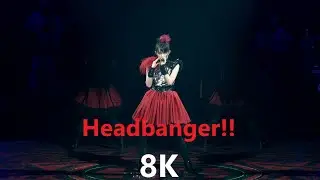 BabyMetal - Headbanger!! Live at Budokan Black Night(2014) 8k