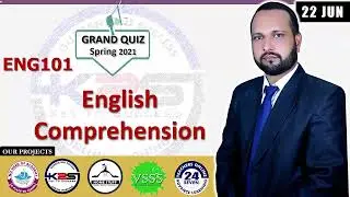 ENG101 Grand Quiz Spring 2021 | ENG101 Solved Grand Quiz | ENG101 Grand Quiz 2021 Solved MCQs