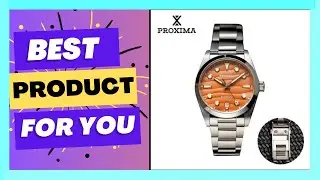 Proxima 37mm Vintage Men Wristwatches PT5000 Movement Desert Texture