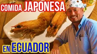 Japonés Sorprende con Comida Japonesa en Manta【Manabi, Ecuador】