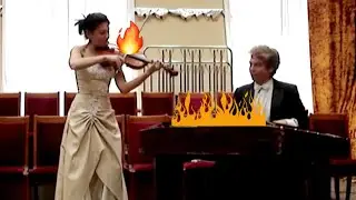 Не Чардаш, но тоже ОЧЕНЬ БЫСТРО🎶🔥🙀 Струны почти загорелись к концу😅