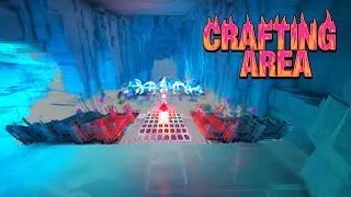 ARK ASA – How to Build a Huge Crafting Area | Step by Step Guide