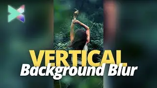 How to Add Vertical BACKGROUND BLUR in Filmora x 2021