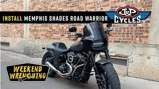Memphis Shades Road Warrior Fairing Install : Weekend Wrenching
