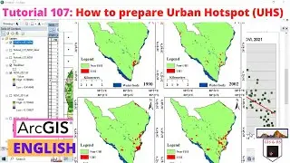 How to prepare Urban Hotspot UHS  map from LST Landsat in ArcGIS