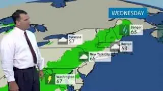 Boston's Weather Forecast for October 27, 2014