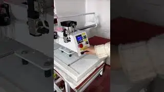 Heat Transfer Press Machine With 2 area