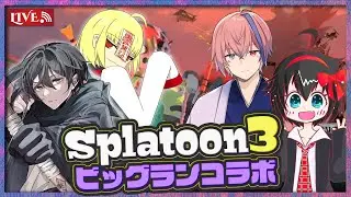 【スプラ3サモラン】フェス会場でビッグラン！？！？ ｗ/心さん・風弥さん・ぼぬぅ 【Vtuber】