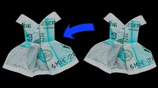 How to make ghagari with Note | Make Shirt with Rs. 50 Note | Paper ghanghri | Paper Art Paper Craft