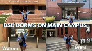 DELAWARE STATE UNIVERSITY DORM TOUR // ft All main campus housing !!❤️💙