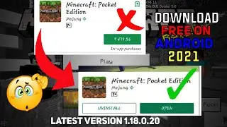 HOW TO DOWNLOAD MINECRAFT 1.18 ON ANDROID 2021 | DOWNLOAD MINECRAFT NEW UPDATE POCKET EDITION