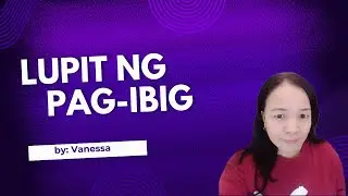 LUPIT NG PAG-IBIG by Vanessa- Lyrics video