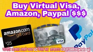 How to Add Virtual Visa Card in Amazon।। How to add Amazon Gift Card in Amazon।। VCC।। Amazon