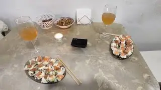 СУШИ, и вино.  😉 Задавайте каверзные вопросы. Отвечу как смогу)))