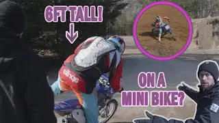 TEACHING CAMERAMAN TO RIDE A DIRT BIKE | The Richards Family