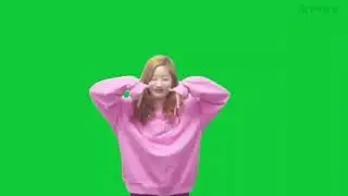 Twice Dahyun TT Green Screen