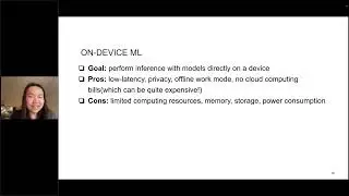ML on-device: Building Efficient Models - Danni Li