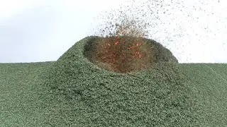 How to Make an Incredible Volcano with Ammonium Dichromate?