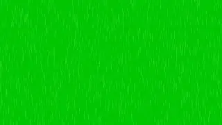 Rain Effect Overlay | Green Screen | 4K | Free Download