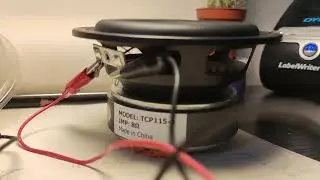 Dayton Audio TCP115-8 High excursion testing