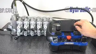 Proportional Valve Akon SPV Pre-Compensated with Scanreco RC400 Mini 2 joysticks 6 functions