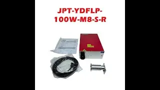 JPT M8-100W Pulse Fiber Laser Source For Glass Cutting Drill Hole Mirror Frosted Effect Marking 100W