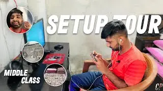 A Mysterious Tour of a Middle-Class Boy Gaming Setup 2025 #cloutyplays #setuptour #viral