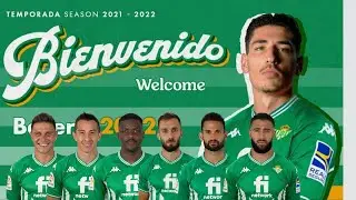 Real Betis Official Squad  Season 2021-2022