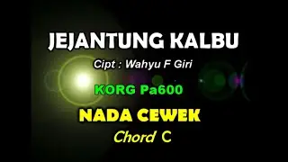 Jejantunging Kalbu - Wahyu F Giri - Karaoke Nada Cewek / Wanita