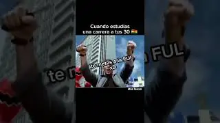 Recuerda que nunca es tarde para estudiar 😉 #shorts