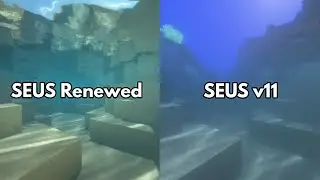 SEUS Renewed vs SEUS v11 | Minecraft 1.16 Shader comparison