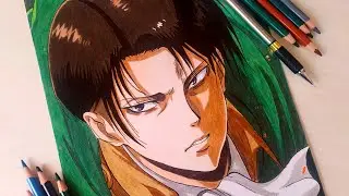 Drawing LEVI ACKERMAN - Attack on Titan [Shingeki no Kyojin]