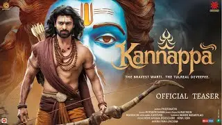 Kannappa Official Teaser  | Vishnu Manchu | Mohan Babu | Prabhas | Mohanlal | Akshay Kumar | Trailer