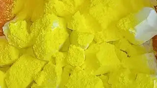 various of Fresh gym chalk blocks and holi powder💛💙💚🩷🖤♥️ (compilation) #freshgymchalk #crunchyasmr
