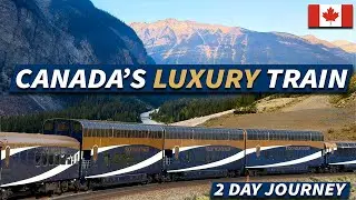 2 Days on Canada’s LUXURY Train! - Rocky Mountaineer